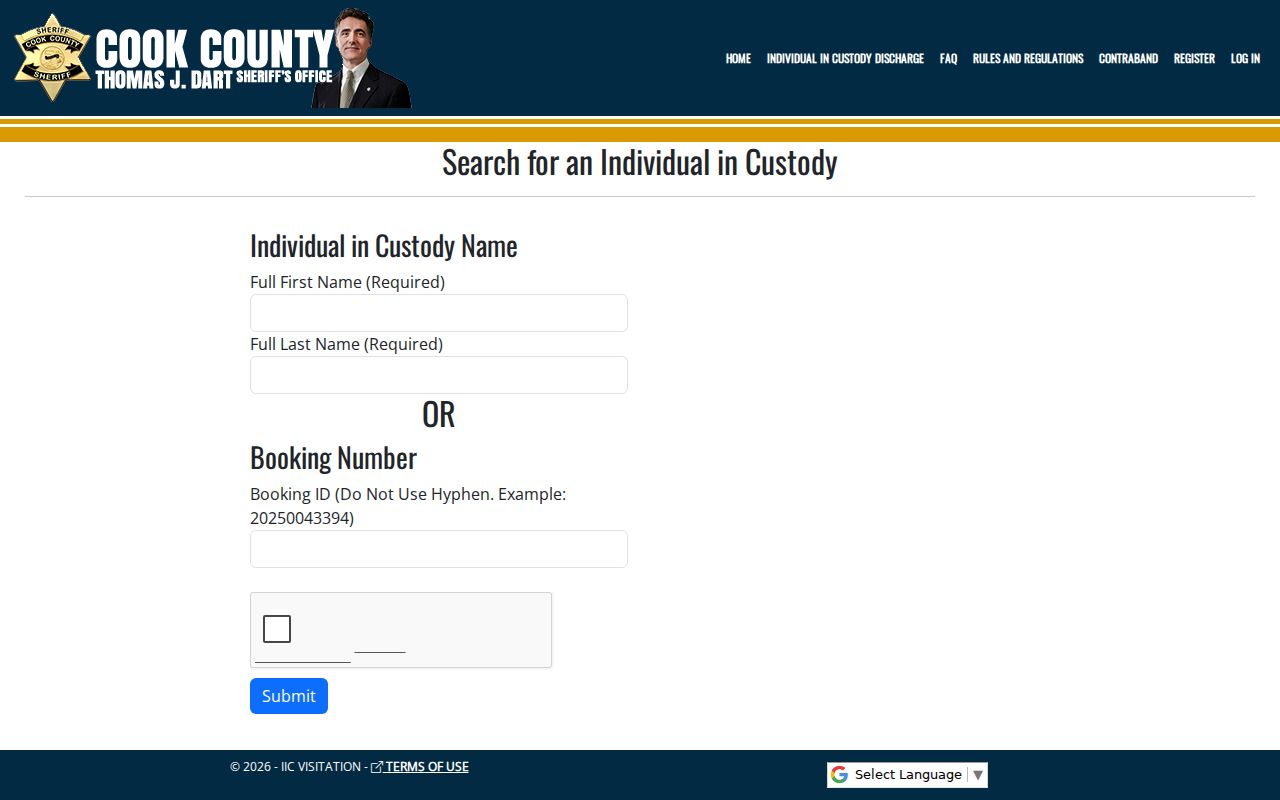 Melrose Park residents directory Cook County custody locator